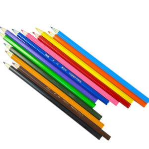 مداد12 رنگ وشکو مقوایی